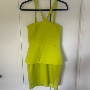 AQ/AQ The Neilsen Peplum Mini Dress (US 4)